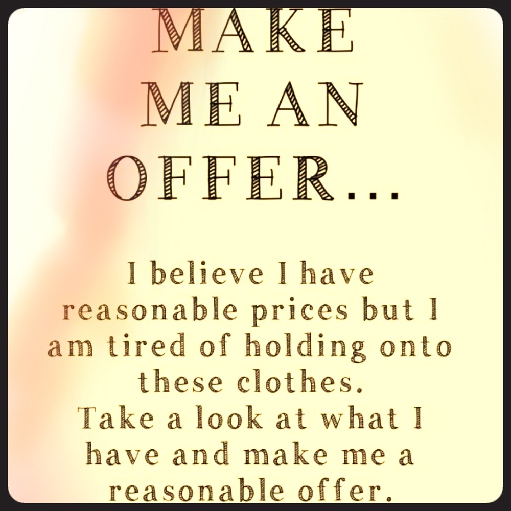 Everything in my closet!!